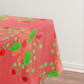 Watermeloen Floral Tafelkleed (Voorbeeld)