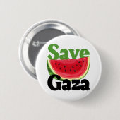 Watermeloen Gaza Palestina Ronde Button 5,7 Cm (Voorkant /achterkant)