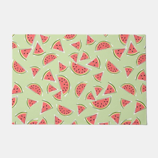 Watermeloen Green Multi Deurmat (Voorkant)
