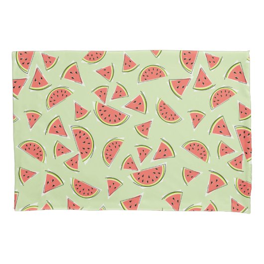 Watermeloen Green Multi Kussensloop (Voorkant)