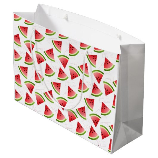 Watermeloen Groot Cadeauzakje (Achterkant Gekanteld)