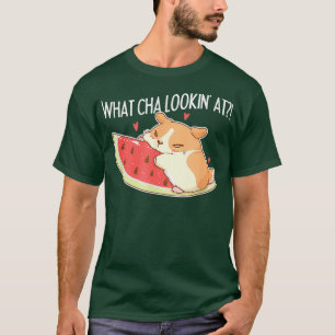 Watermeloen Hamster Melon Food Rodent Pet Animal T-shirt