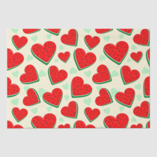 Watermeloen Hart Valentijnsdag Vrij Palestina Tissuepapier