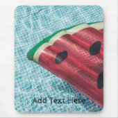 Watermeloen in zwembad muismat (Voorkant)