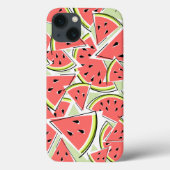 Watermeloen iPad-draagtas groen Case-Mate iPhone Case (Achterkant)