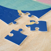 watermeloen katje puzzel (Zijkant)