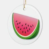 Watermeloen Keramisch Ornament (Links)