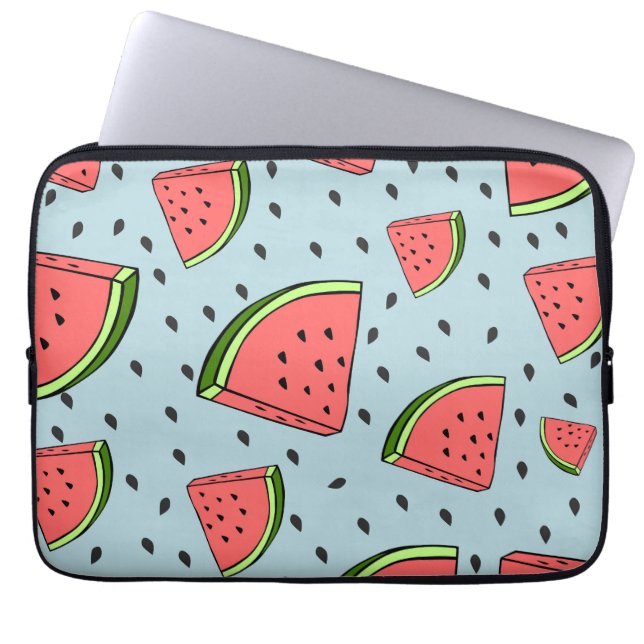 Watermeloen Laptop Sleeve (Voorkant)