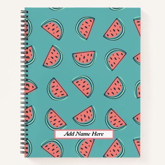 Watermeloen Notitieboek (Voorkant)