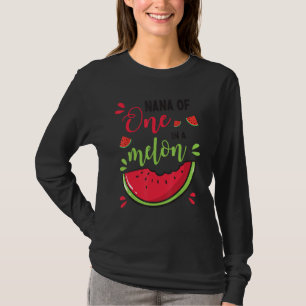 Watermeloen Oma Van Eén In Een Meloen Kleinzoon Do T-shirt