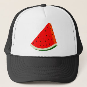 Watermeloen oogstsegment vruchten zomer trucker pet