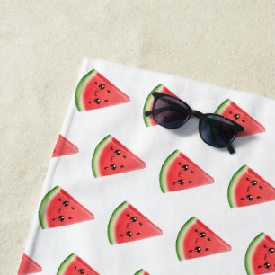 Watermeloen Op Maat Grappige Zomer Fruit Strandlaken