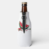 Watermeloen Palestina Flesjeskoeler (Fles Achterkant)