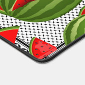 Watermeloen Palestina Kaart Slice Bureaumat (Hoek)