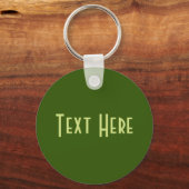 Watermeloen Palestina Kaart Slice Sleutelhanger (Achterkant)