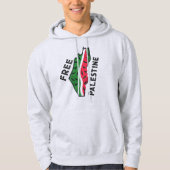 watermeloen palestine hoodie (Voorkant)