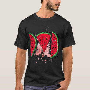 Watermeloen pap grappige zomer Melon Fruit - vader T-shirt