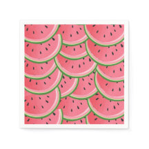 Watermeloen Papier Servetten Zomer fruit Meloen Pi