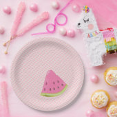Watermeloen Papieren Bordje (Feest)