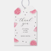 Watermeloen Party Favor Label Cadeaulabel (Voorkant)