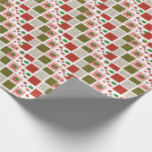 Watermeloen Patchwork Cadeaupapier (Hoek)