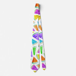 Watermeloen Patroon Creatie 6 Stropdas