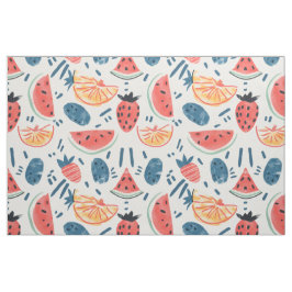 Watermeloen Patroon | Naadloze Zomer Fruit Cottage Stof