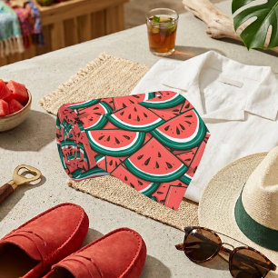 Watermeloen patroon stropdas