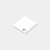 Watermeloen Pepperomia Bloem Post-It Notities Post-it® Notes (Schuin)