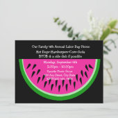 Watermeloen/picknick Kaart (Staand voorkant)