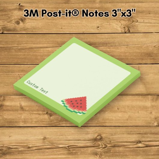 Watermeloen Pixel Art Post-it® Notes