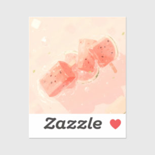Watermeloen Popsile Sticker
