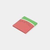 Watermeloen Post-it Notes (Schuin)