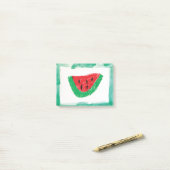 Watermeloen Post-it® Notes (Op bureau)
