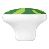 Watermeloen Rind Ceramic Knob. Keramische Knop (Zijkant)