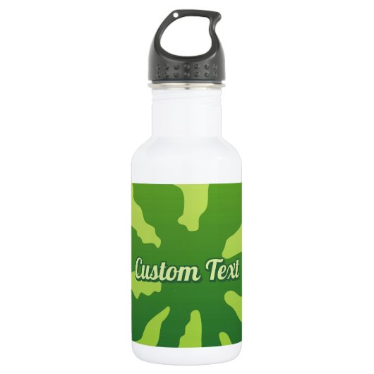 Watermeloen Rind Water Fles (Voorkant)