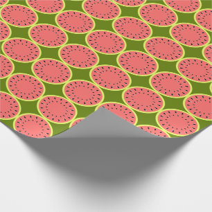Watermeloen Roze Multi inpakpapier