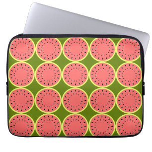 Watermeloen Roze multi-laptophoes Laptop Sleeve