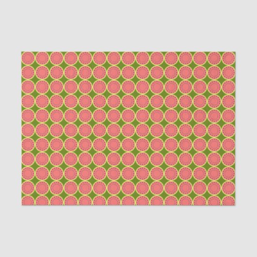 Watermeloen Roze Multitissuepapier Tissuepapier (Voorkant)