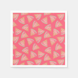 Watermeloen Roze Servet