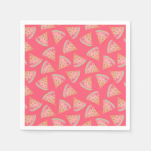 Watermeloen Roze Servet
