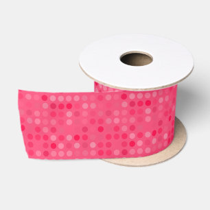 watermeloen roze stippen lint