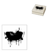 Watermeloen Rubberstempel (Gestempeld)