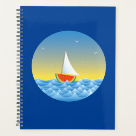 Watermeloen Sailboat Planner