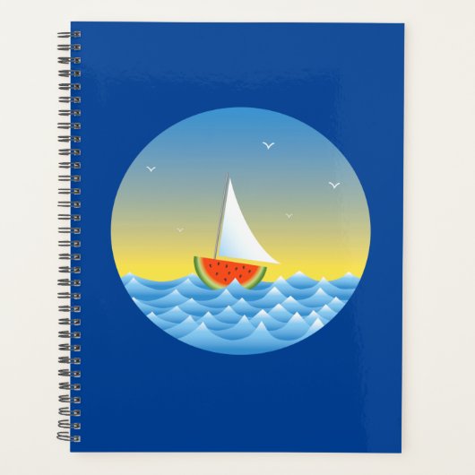 Watermeloen Sailboat Planner (Voorkant)