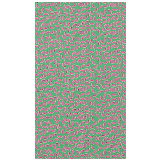 Watermeloen Schattige Eerste Verjaardagsfruit Tafelkleed (Voorkant)