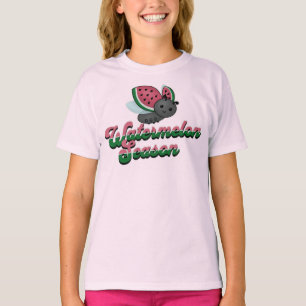 Watermeloen Seizoen Lieveheersbeestje T-shirt
