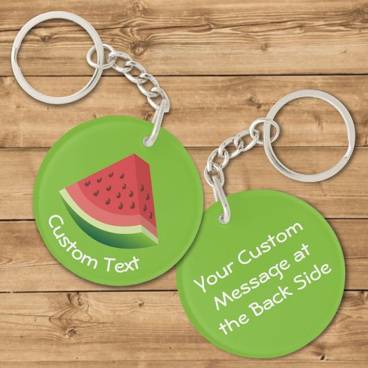 Watermeloen Sleutelhanger