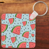 Watermeloen Sleutelhanger (Achterkant)