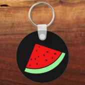 Watermeloen Sleutelhanger (DARK) (Voorkant)
